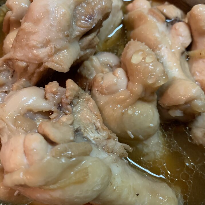さっぱりだけどご飯に合う!鶏手羽元の黒酢煮